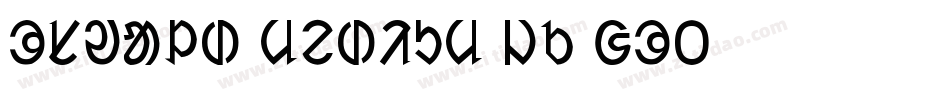 Oswald medium jk got字体转换